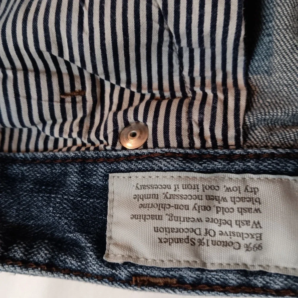 LOFT‎ Curvy Boot Jeans Women's Dark Wash Denim Classic Casual